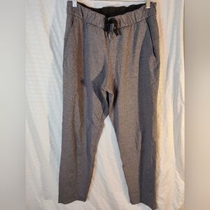 Lululemon On The Fly Pant 28" Heathered Black Size 8